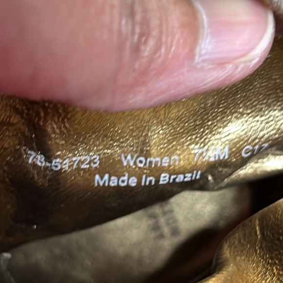 Johnston & Murphy Keaton  Leather Ankle Boots Size 7.5 Fringe Cuff Weste… - Picture 7 of 13